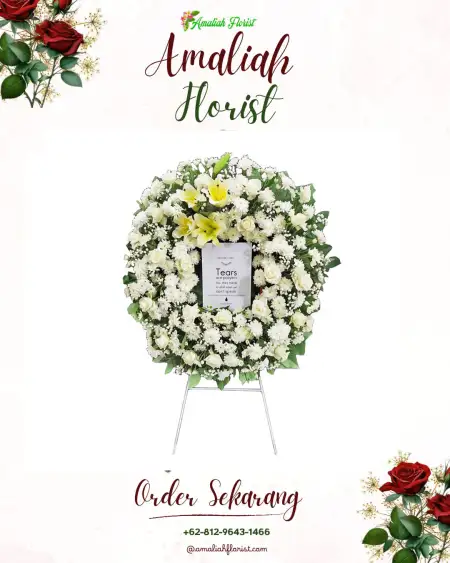 Krans Bunga Duka Tempat Akad Nikah Jakarta
