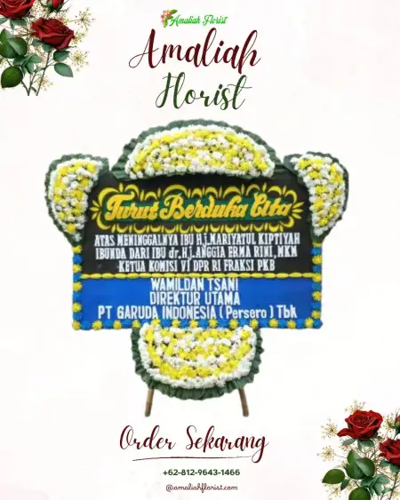 Papan Bunga Duka Tempat Akad Nikah Jakarta